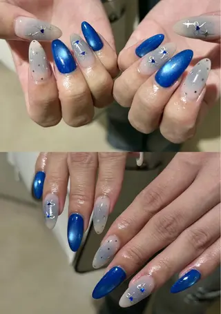 ネイル パラあり！フィルイン 美フォルムのネイルデザイン