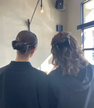セミロング cyan sayaのヘアスタイル