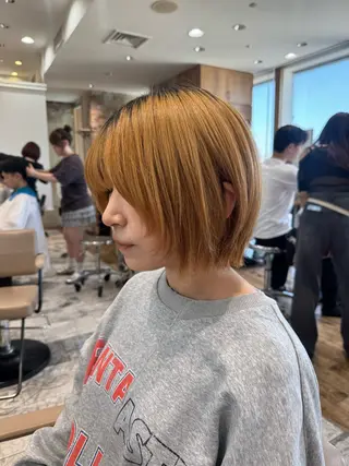 ショート 大内 杏珈のヘアスタイル
