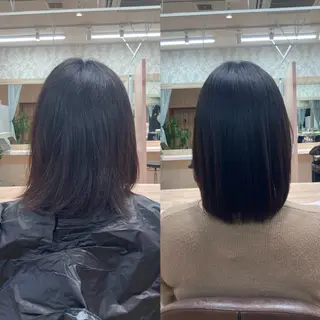 ミディアム 🍀LINDA室見 🍀野口勝太郎のヘアスタイル