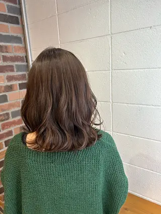 ミディアム カラー パーマ ヘアアレンジ ⭐️ハイクオリティ カラー杉本雄志⭐️のヘアスタイル