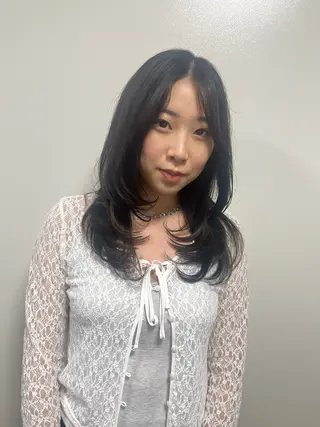 セミロング ヘアアレンジ afrodite 〈京橋〉Riyuのヘアスタイル