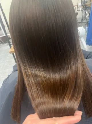セミロング 北崎 えりのヘアスタイル