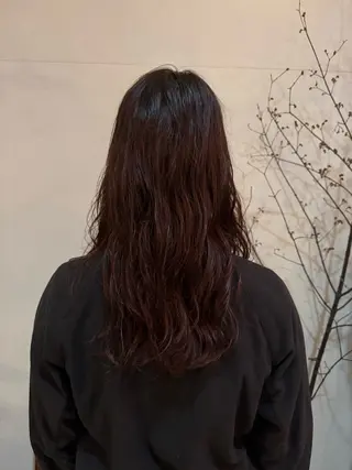 ロング 梶原 悠矢のヘアスタイル