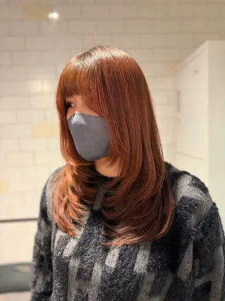 セミロング trace♡ himaiのヘアスタイル