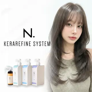 ロング カラー SOURCE枚方🫧 透明感カラー/ケアのヘアスタイル