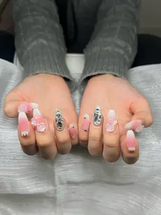 ネイル Lee Nails チップ長さだし専門店のネイルデザイン