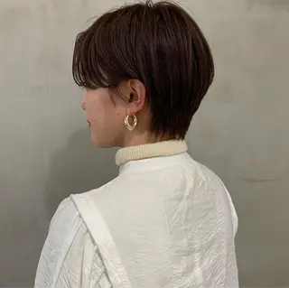 ショート カラー アンニュイヘア🪽 ayumiのヘアスタイル