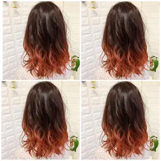 ロング カラー ハイトーン/ブリーチ 山崎 悠次のヘアスタイル