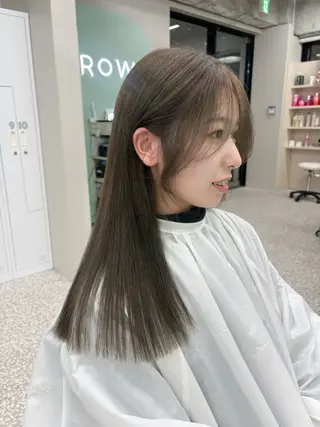 ロング nanami IROW大名のヘアスタイル