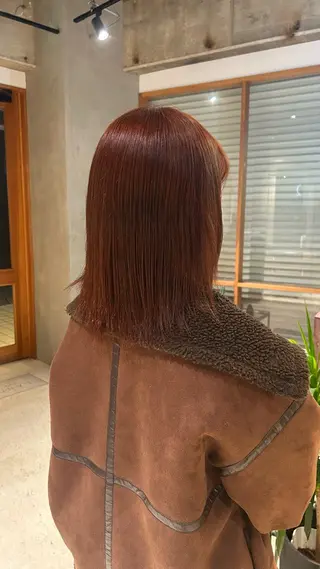 カラー 神野 柚芽のヘアスタイル