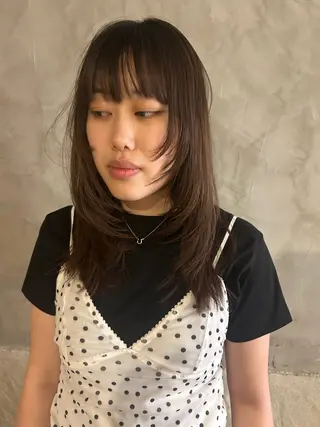 セミロング ayane⭐️ボブ・ ショート・パーマのヘアスタイル