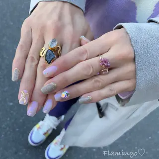 ネイル 爪を傷ませない♡ 爪の土台を第一に✨のネイルデザイン