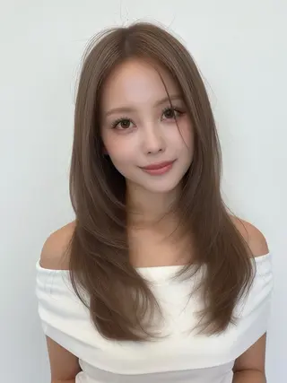 ロング カラー 松浦 よしきのヘアスタイル