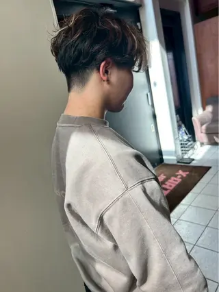 ショート メンズ 小西 海翔のヘアスタイル