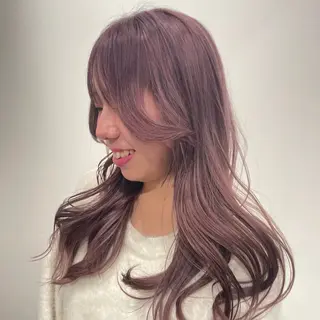 ロング パーマ ‪・カット/ SARAのヘアスタイル