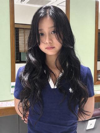 ロング カラー ヘアアレンジ ボブ&寒色🎐ᩚ 短髪 COCOROのヘアスタイル