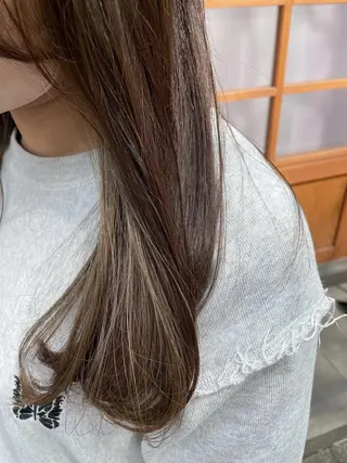 セミロング カラー 【店長】 草間大輔のヘアスタイル
