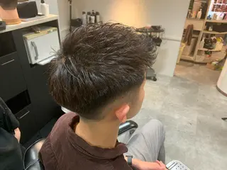 ショート メンズ 綾田 一蔵のヘアスタイル