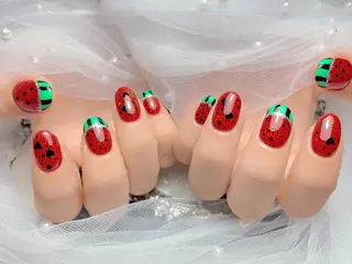 ネイル マジック ミラーのネイルデザイン