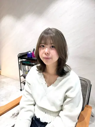 ミディアム レイヤーカット🫧 ／髪質改善✨TOWAのヘアスタイル