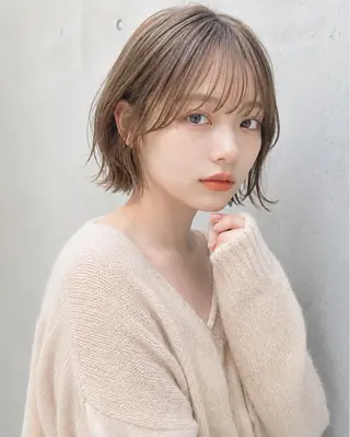 ショート LOVESTOIKE 井上つぐみ/透明感のヘアスタイル