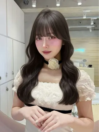 カラー 舟久保 七海のヘアスタイル