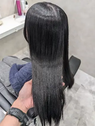 ロング 髪質改善/ 上村旺武のヘアスタイル