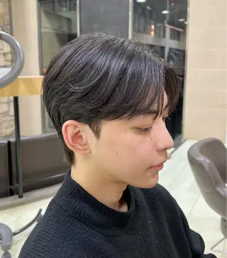 ショート パーマ メンズ メンズパーマ特化 ふうきのヘアスタイル