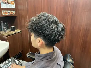 ショート パーマ 大竹 翔のヘアスタイル