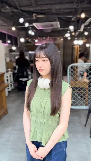 ロング uda 抜きっぱなし /最高級エクステのヘアスタイル