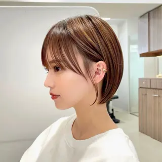 ショート picasso yume/ボブカットのヘアスタイル