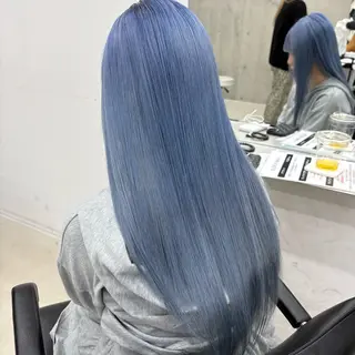 ロング アヤミ/韓国スタイル /ハイトーン/名古屋のヘアスタイル
