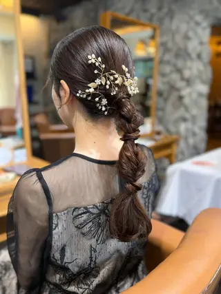 ヘアアレンジ 國嶋 佑のヘアスタイル