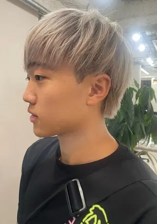 ショート メンズ 自然な縮毛矯正/ メンズtatsukiのヘアスタイル