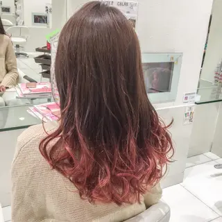 カラー MERu/高橋裕之 /レイヤー/艶カラーのヘアスタイル