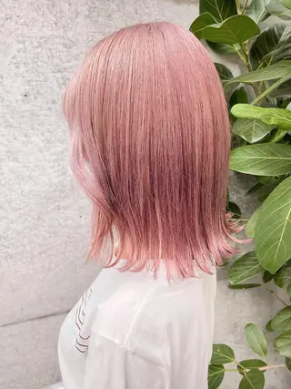 ミディアム 横浜/韓国レイヤー /透明感カラー🌷のヘアスタイル