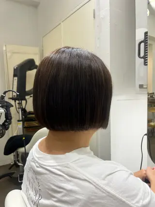 ショート カラー カラーリスト♡ ショート・ボブツムギのヘアスタイル