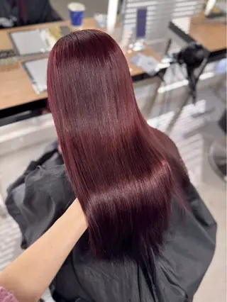 ロング カラー ヘアアレンジ 透明感艶カラー♠️ TAKUMIのヘアスタイル