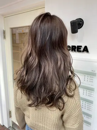 セミロング カラー 🟦横浜駅メンズパー マ｜小上馬淳司🟦のヘアスタイル