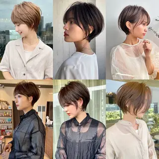 ショート カラー 【7月限定🉐価格】 ショート特化/荒砂のヘアスタイル