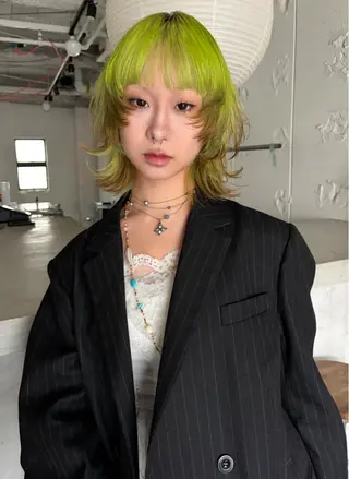 ミディアム カラー 村上雅人 ナチュラルモードのヘアスタイル