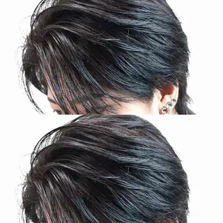 パーマ メンズ 安部 真弘のヘアスタイル