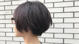 ショート カラー 当日予約🆗✂︎ ウエモト タクのヘアスタイル