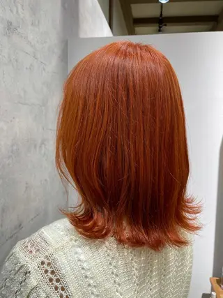 ミディアム LICO 木村真知子のヘアスタイル