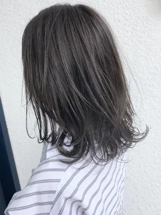 ミディアム peige 斉藤✨大人ヘアー✨のヘアスタイル