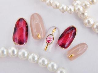 ネイル 💗🪽Tiary Nail🪽💗のネイルデザイン