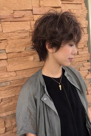 ショート カラー grand juteのヘアスタイル