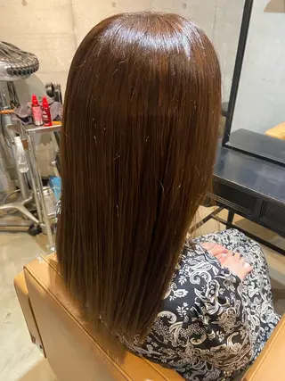 ロング 成島 晴喜のヘアスタイル