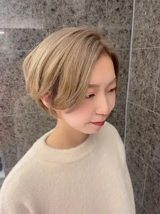 ショート 💗miyu🫧 ナチュラル可愛い💓のヘアスタイル